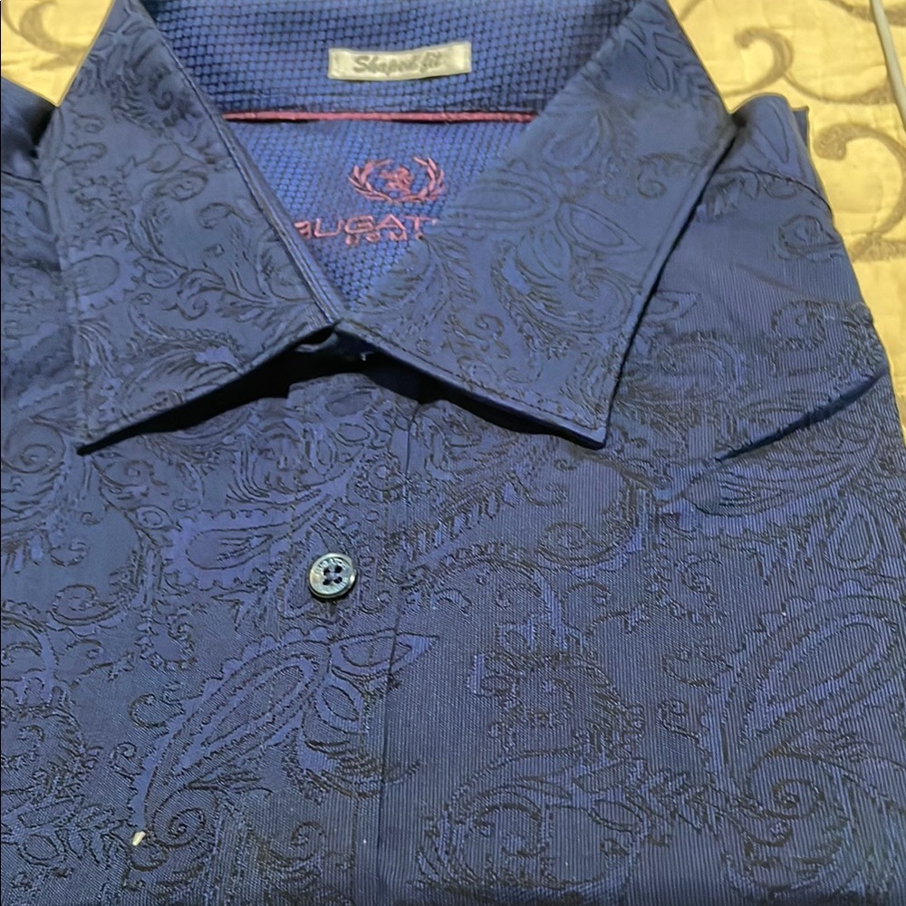 Bugatchi Men's Blue Shirt
